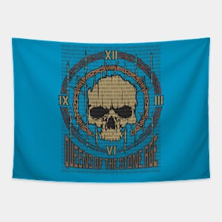 Queens of the Stone Age Vintage Skull Tapestry