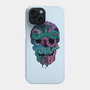 Snake Skull (Cosmic) Phone Case