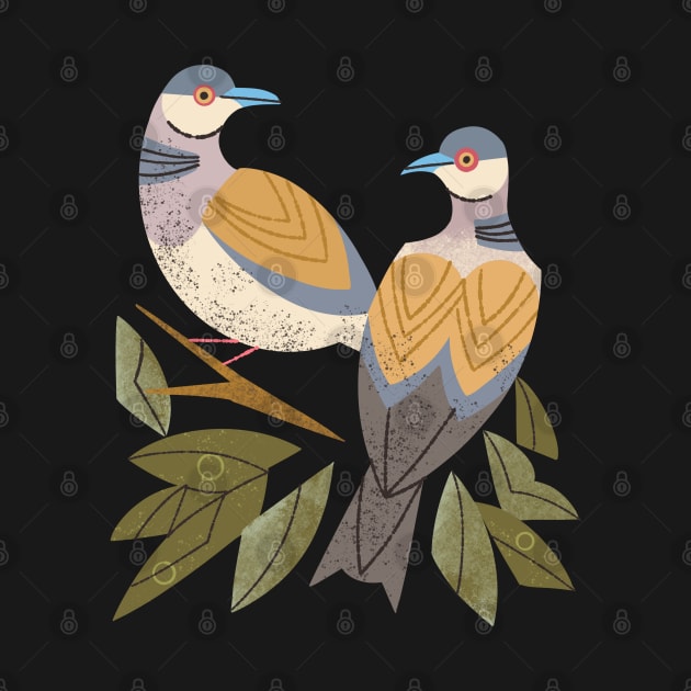 Two Turtle Doves by Renea L Thull