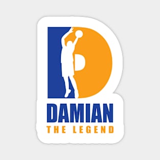 Damian Custom Player Basketball Your Name The Legend Magnet