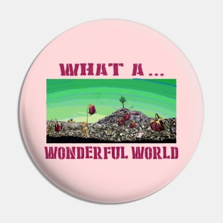 What a Wonderful World Pin