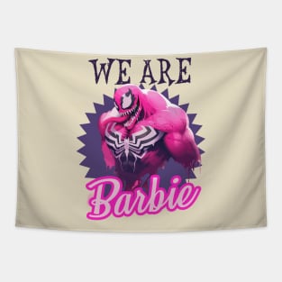 We Are Barbie | Barbie x Oppenheimer | Barbenheimer T-Shirt Tapestry