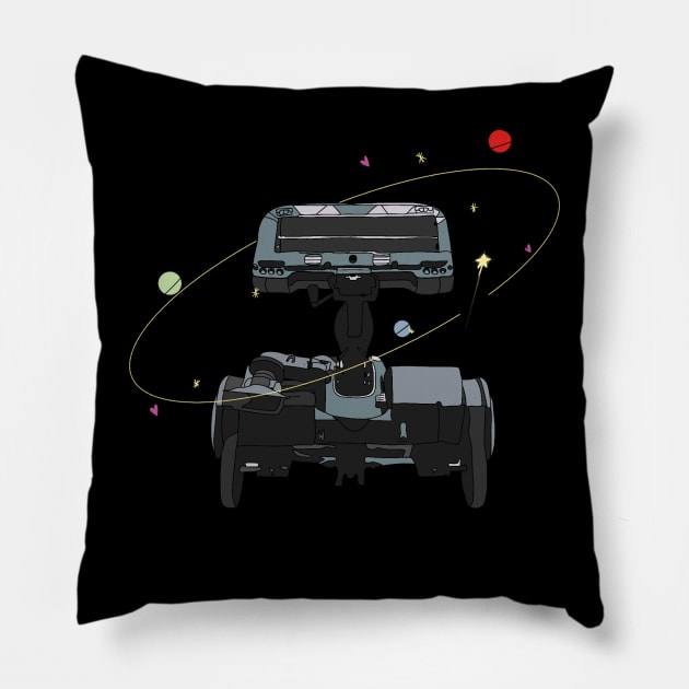 Satellite Pillow by maddiesldesigns