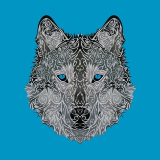 Blue Eyed Wolf T-Shirt