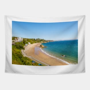 Tenby North Beach, Pembrokeshire, Wales Tapestry