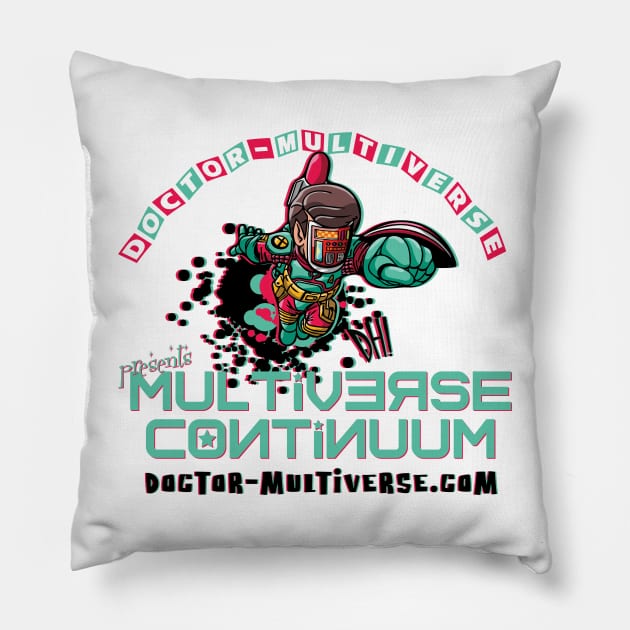 doctor-multiverse.com Pillow by Doc Multiverse Designs