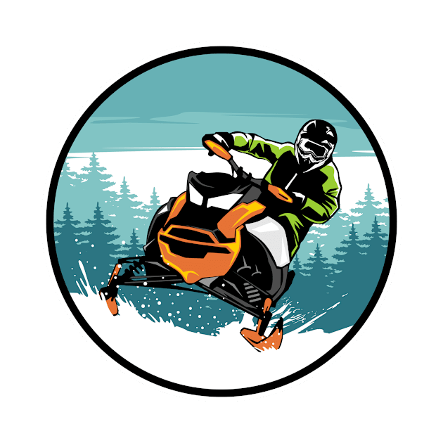 Snowmobile Adventure by D3monic