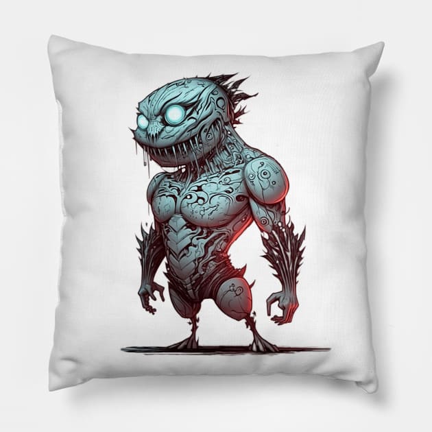 Mystical fantasy character. Pillow by AndreKENO