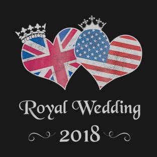 British Royal Wedding 2018 English Prince Princess T-Shirt