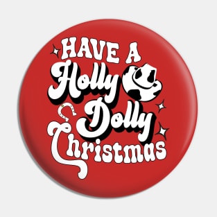 Retro Text -Christmas 2023 Pin