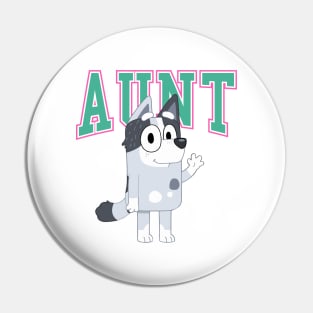 Bluey Aunt Pin