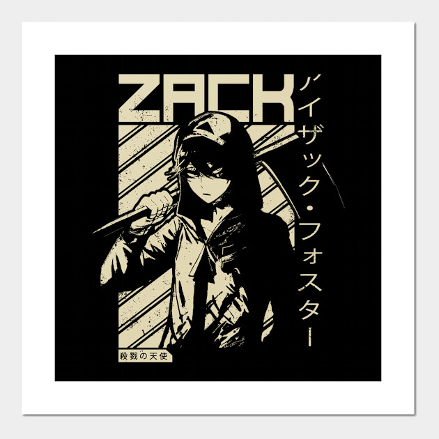 Isaac Zack Foster Angels Of Death Anime Shirt Angels Of Death Anime Posters And Art Prints Teepublic