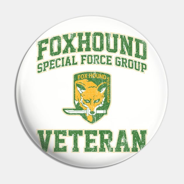 Foxhound Veteran (Variant) Pin by huckblade