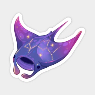 Galaxy Manta Ray Magnet