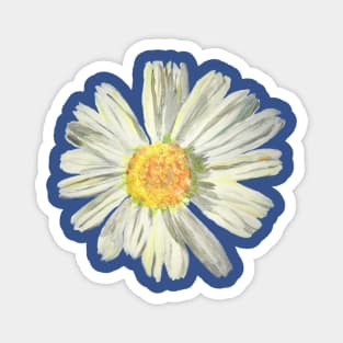 Hand-painted Daisy Magnet