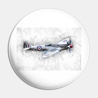 Spitfire Sketch Pin