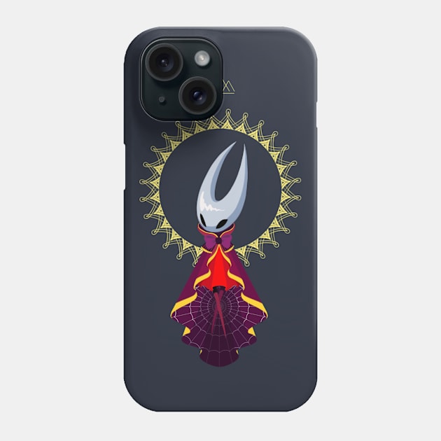 Crowned - hollow knight/silksong Phone Case by Quimser