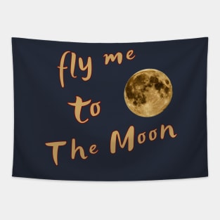 Fly me to the moon - nasa - space Tapestry