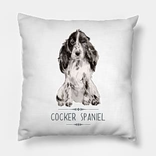 Cocker spaniel Pillow