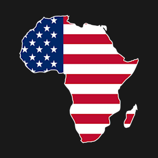 American Flag African T-Shirt