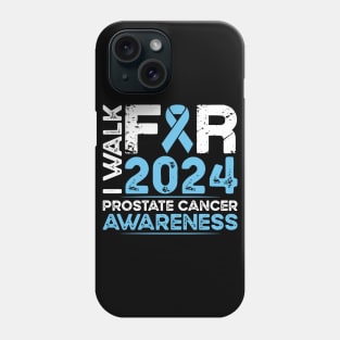 Prostate Cancer Awareness 2024 Walk Phone Case