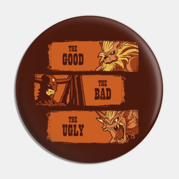 The good, the bad and the ugly digital monsters Pin by jasesa