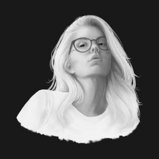 Digital drawing of a girl T-Shirt