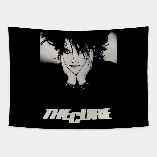 The Cure is Cure Tapestry by Hirasaki Store