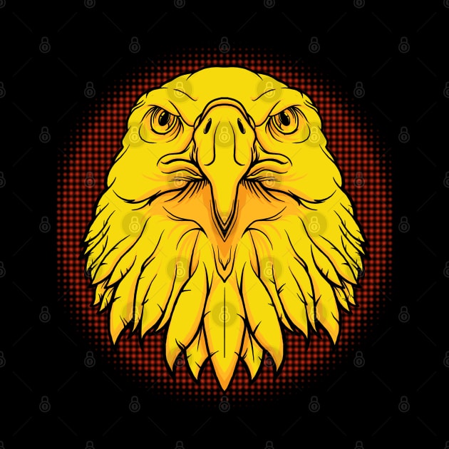 Eagle Head by JCoulterArtist
