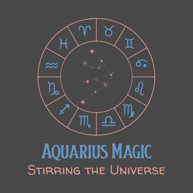 Aquarius Magic - Stirring the Universe by MadeWithLove