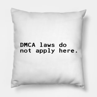 DMCA laws do not apply here - Black Pillow