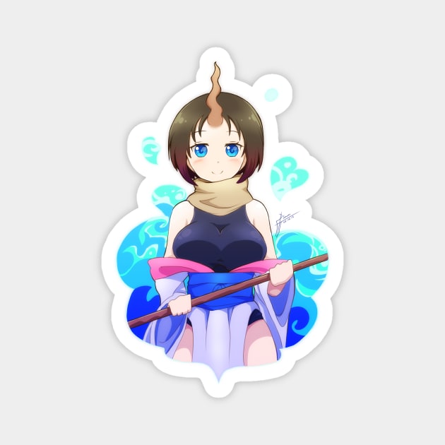 Dragon maid Elma Magnet by KawaiiDreamyPixie