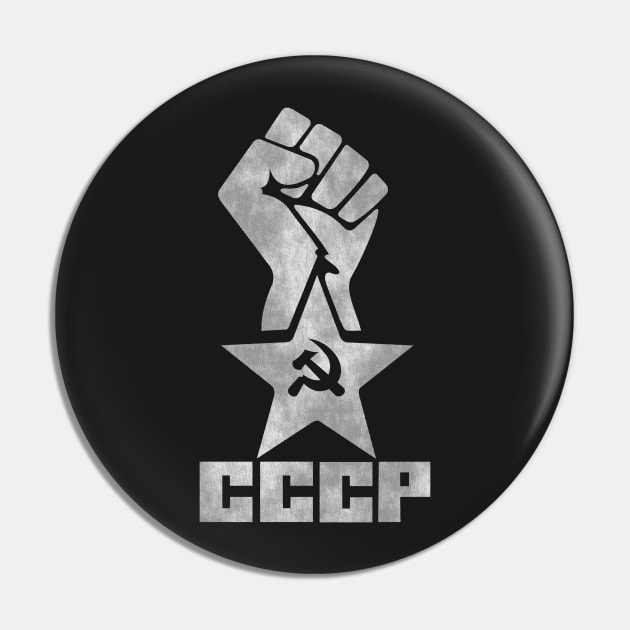 CCCP - Star Fist Pin by GR8DZINE