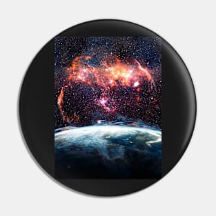 Planet Nebula Pin