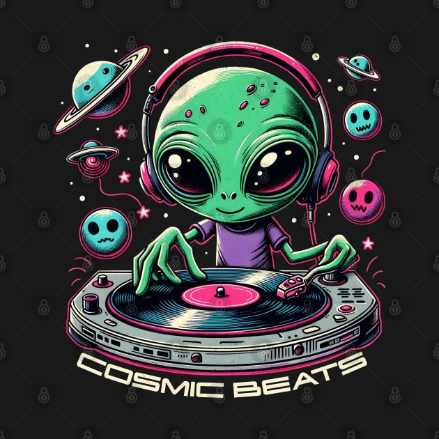 DJ Alien In Space by BeanStiks