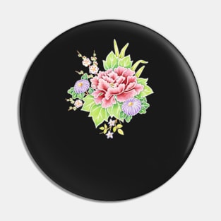 Kimono Bouquet Chintz Pin