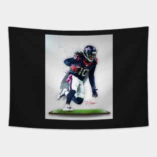 DeAndre Hopkins Houston Sports Art Tapestry