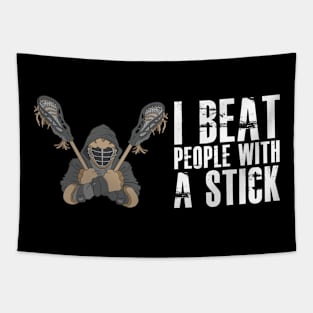 Funny Lacross Gift perfect for sll Lacross Player Tapestry