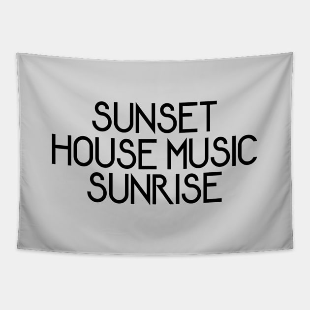 House Music From Dusk Till Dawn Tapestry by eighttwentythreetees