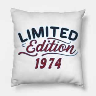 Limited Edition 1974 Pillow