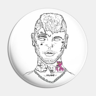 Lil Peep Pin