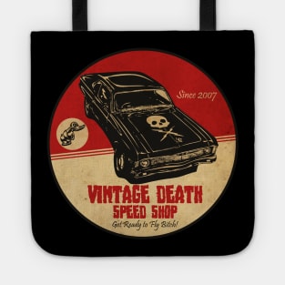 Vintage Death Speed Shop Tote