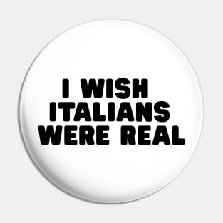 I Wish Italians Were Real Shirt, Y2K Funny 90s Slogan Text T-shirt, Aesthetic 00s Fashion, Cute Letter Print T Shirt Y2K Clothes Streetwear Pin