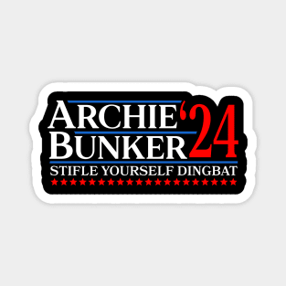 Archie Bunker 24 Stifle Yourself Dingbat 2024 Magnet