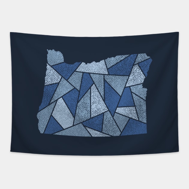 Oregon Mosaic - Mount Hood Tapestry by dSyndicate