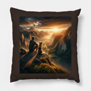 Valley Sunset Pillow