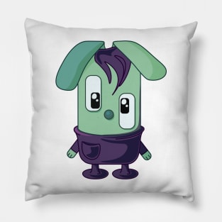 Kooky rabbit #4 Pillow