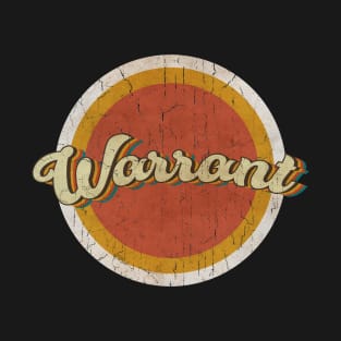 circle vintage Warrant T-Shirt