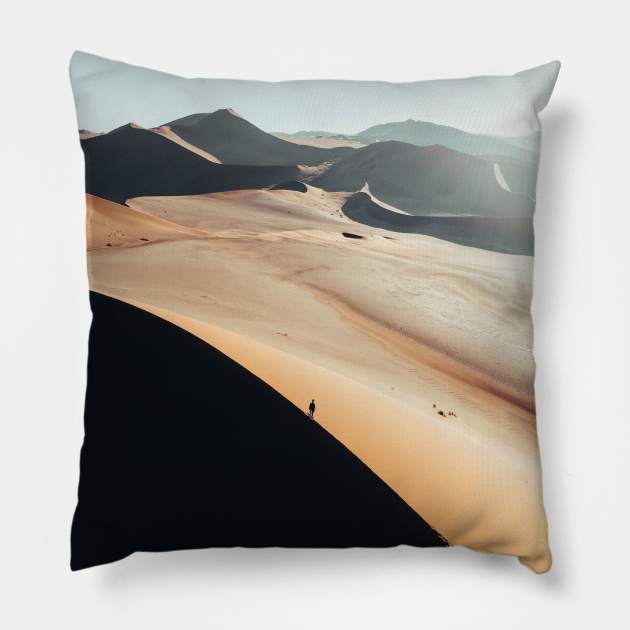 Namib Desert Pillow by withluke