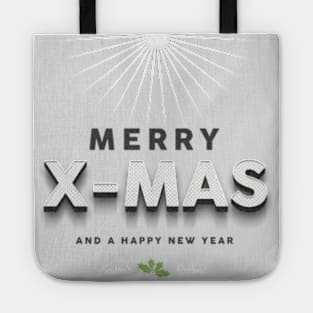 Merry Christmas Holiday Gifts Happy Family Xmas Gift Tote